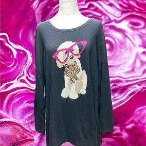 Long sleeve black top